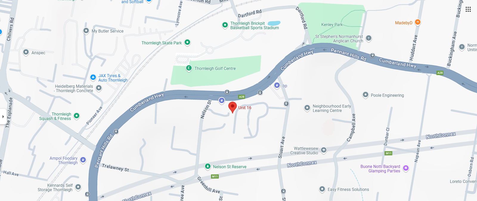 Sandbox 360 Sydney Office Location Map